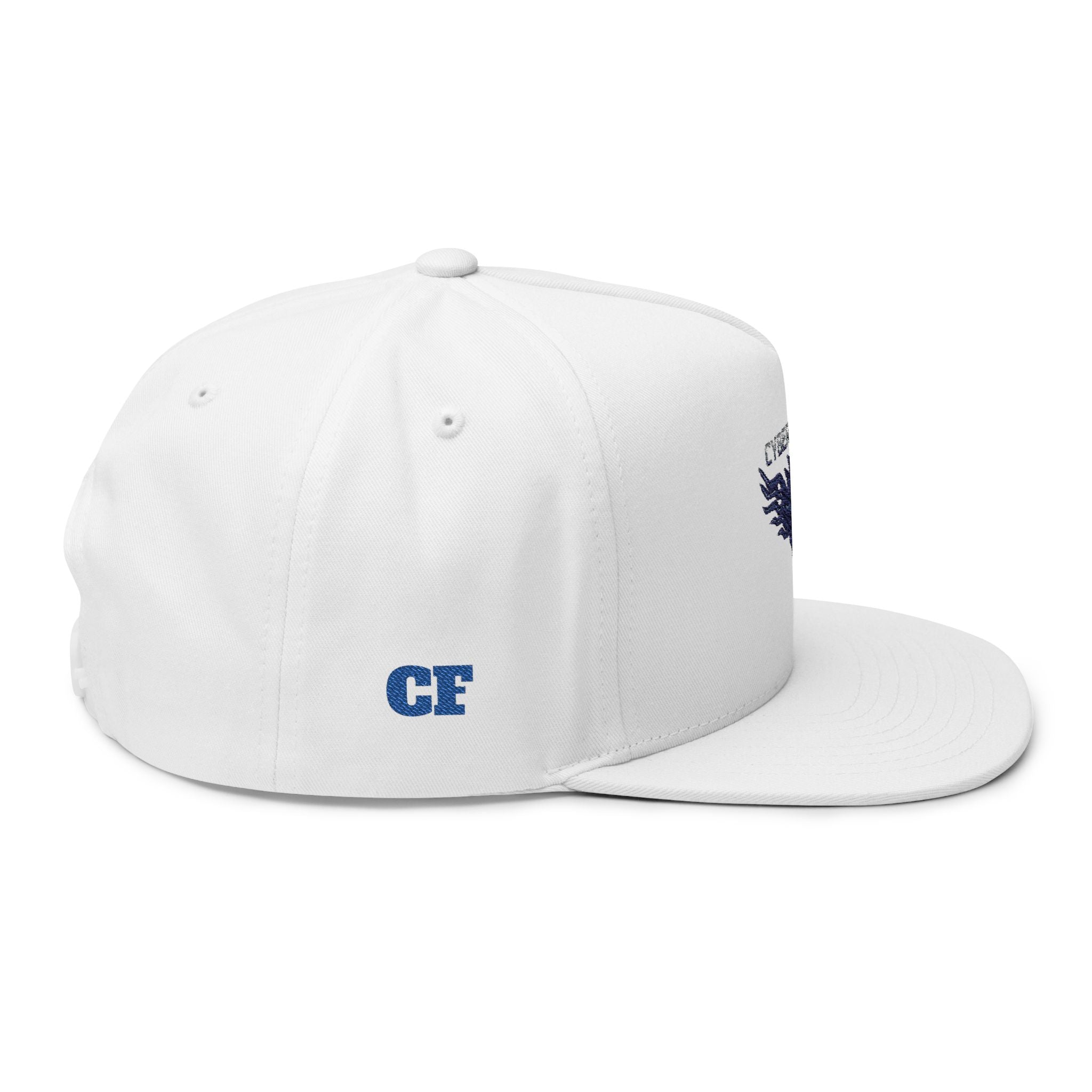 Flat Bill Cap (Embroidery)