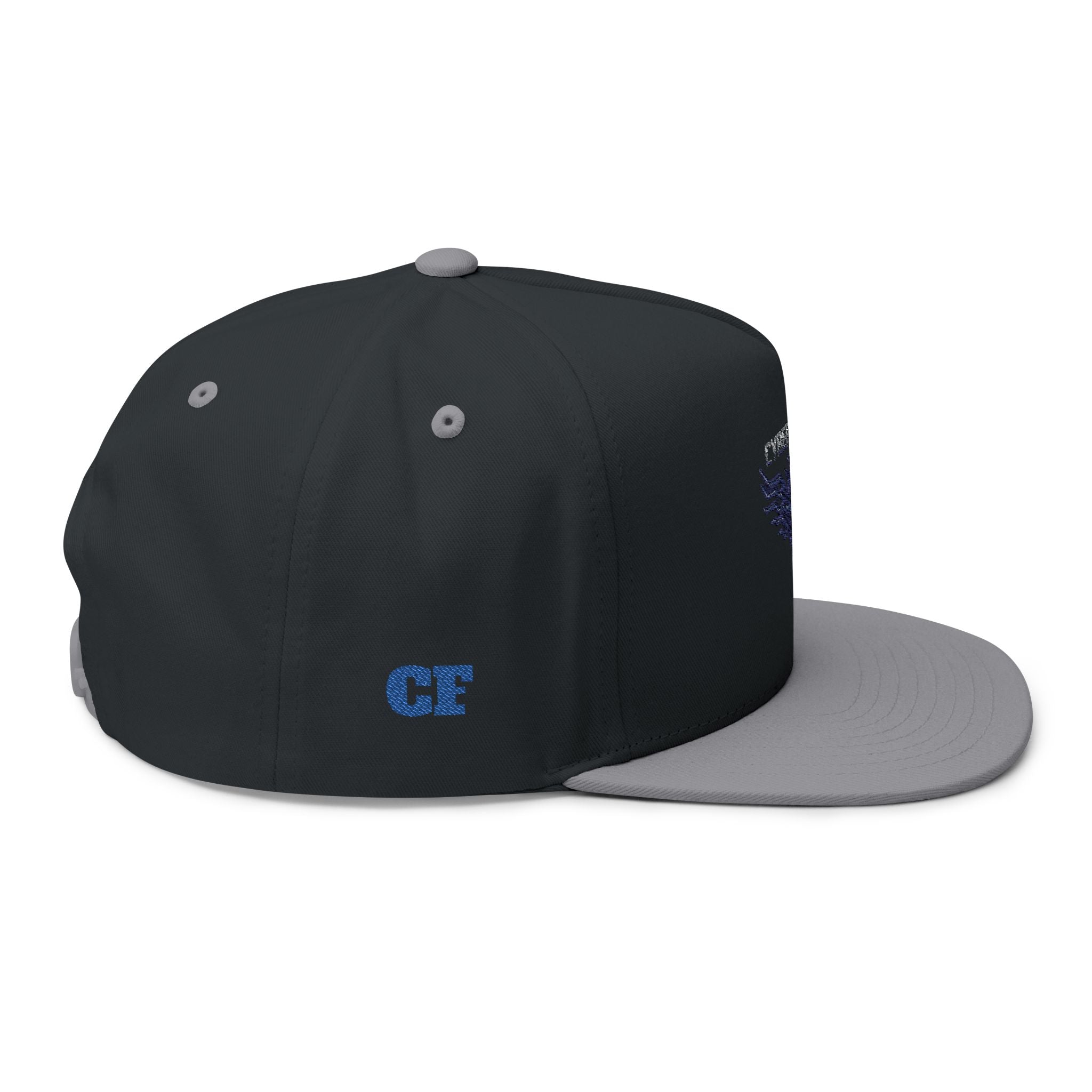 Flat Bill Cap (Embroidery)